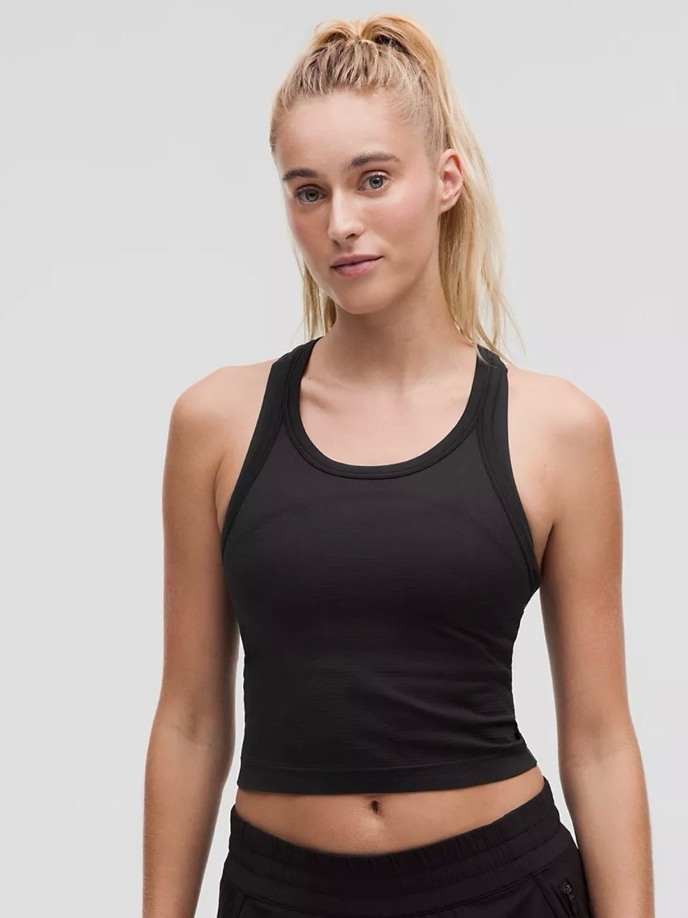 Lululemon New with tags Swiftly Tech Cropped Racerback Tank Top 2.0 Size 2